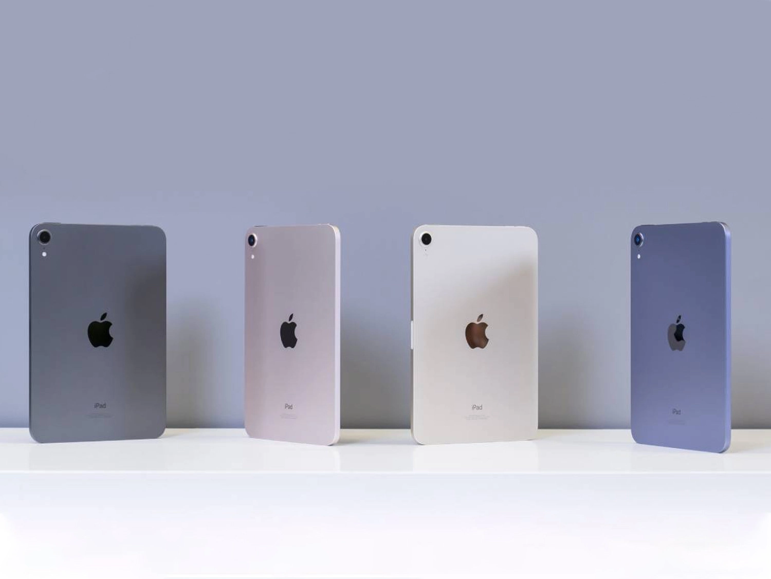 iPad Air 6 cung cấp 4 tùy chọn màu sắc Xanh Dương, Tím, Bạc và Xám