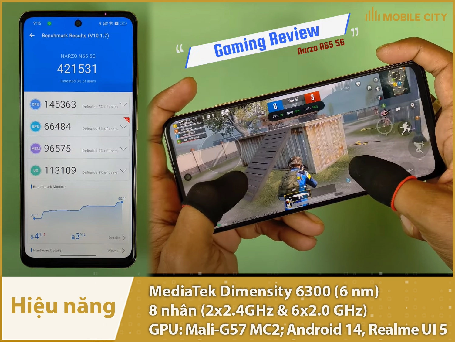 Hiệu năng ổn định, Realme UI 5 mượt mà