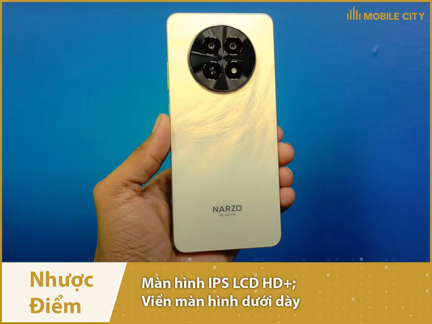 Nhược điểm Realme Narzo N65