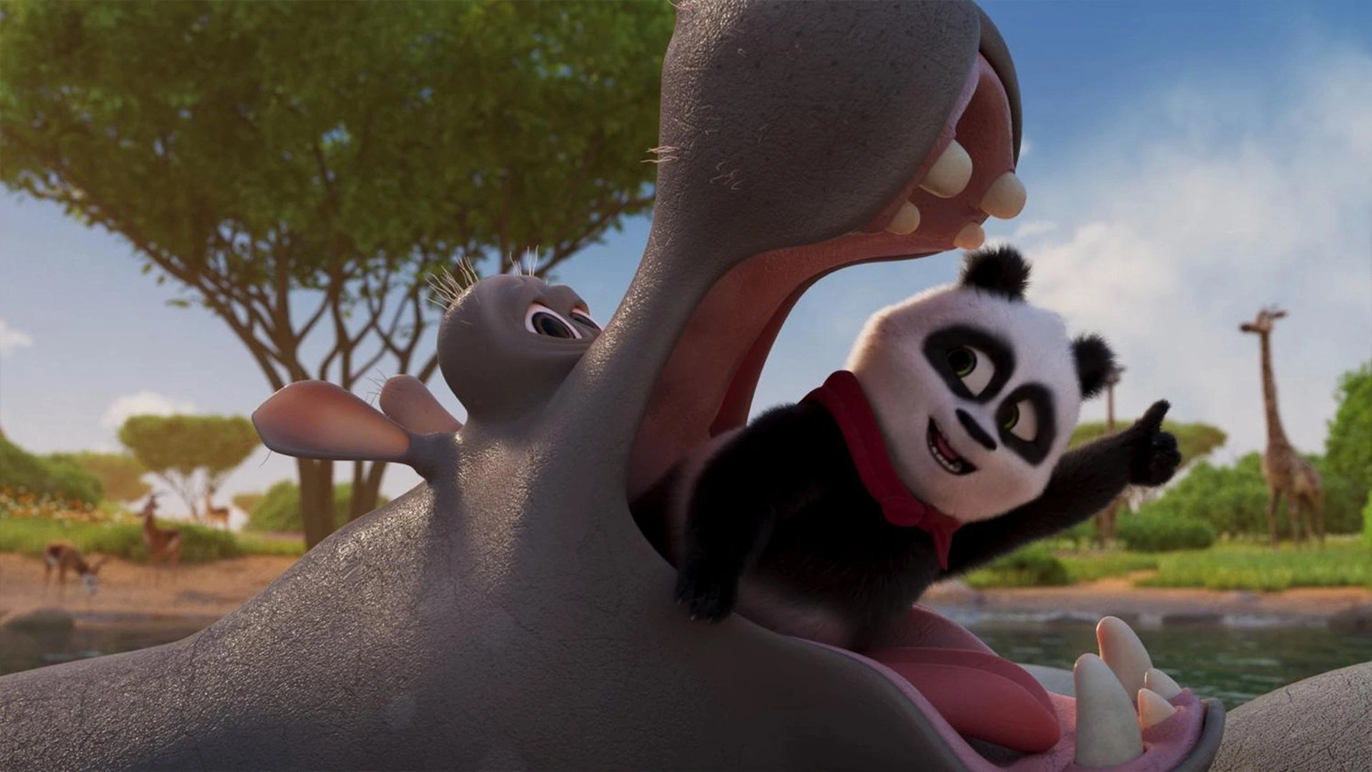 Review phim Panda Đại Náo Lãnh Địa Vua Sư Tử, Chuyến phiêu lưu đầy màu sắc với thiên đường động vật hoang dã ở châu Phi