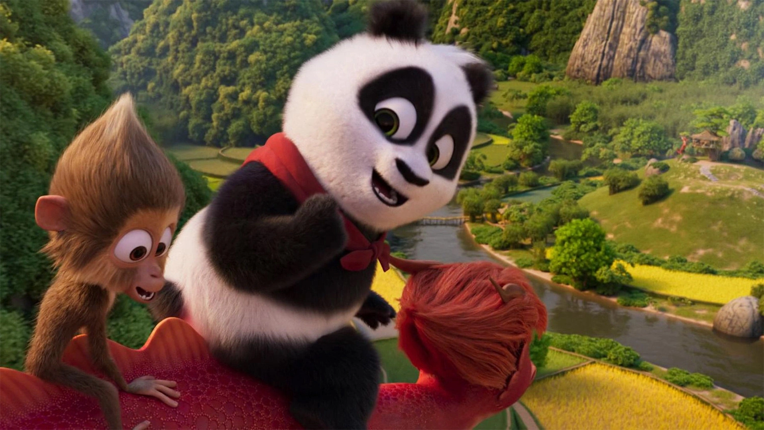 Review phim Panda Đại Náo Lãnh Địa Vua Sư Tử, Nội dung phim Panda Đại Náo Lãnh Địa Vua Sư Tử