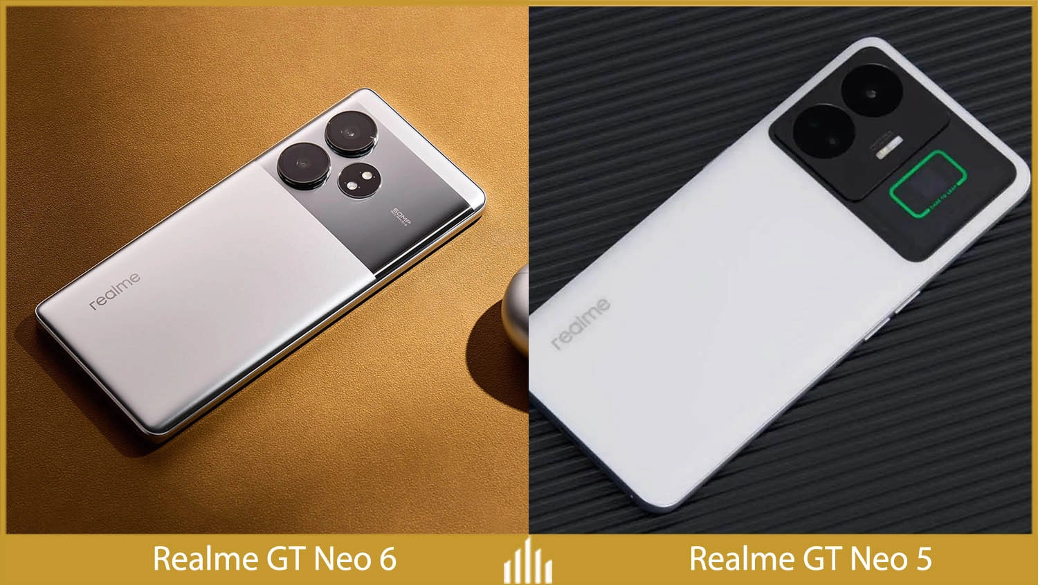 So sánh Realme GT Neo 6 vs Realme GT Neo 5: Thiết kế
