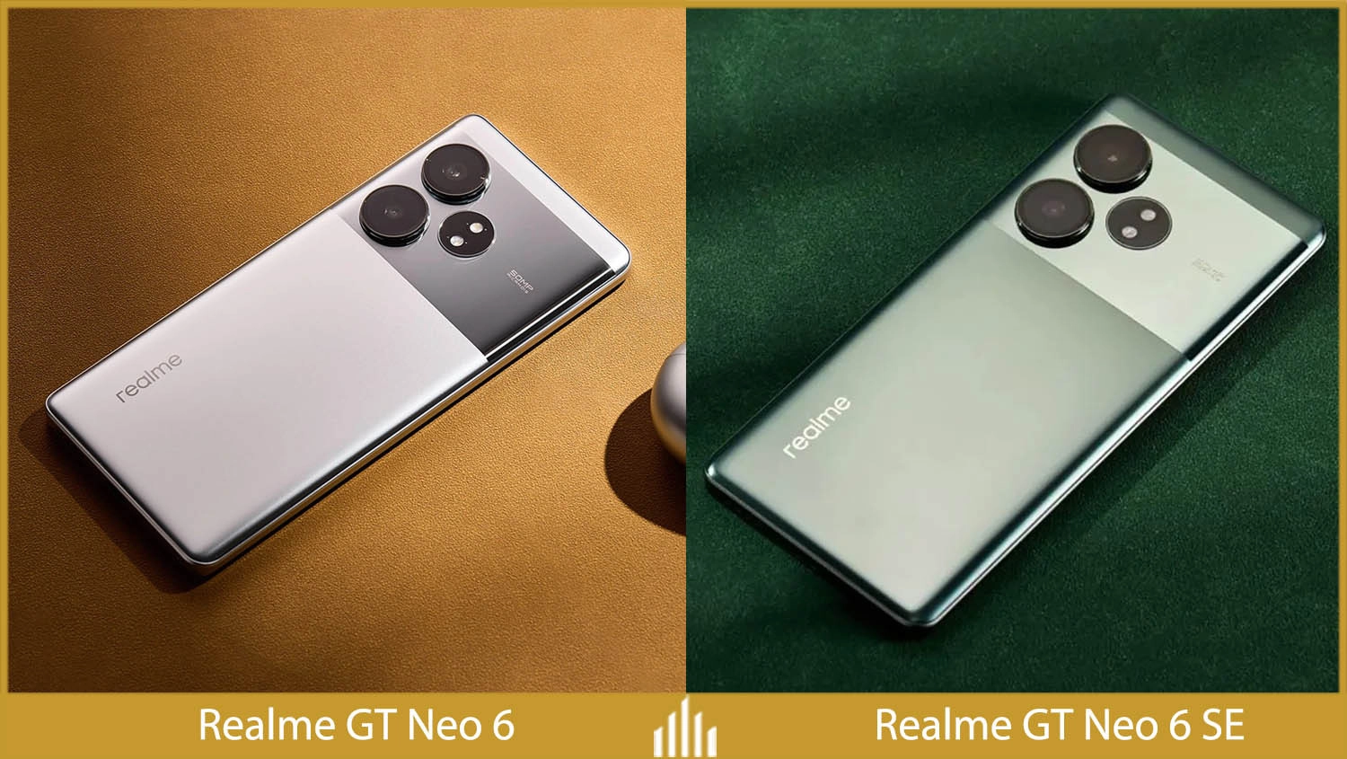 So sánh Realme GT Neo 6 vs Realme GT Neo 6 SE: Thiết kế