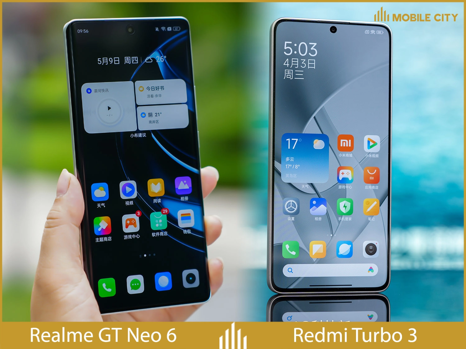 So sánh màn hình Realme GT Neo 6 vs Redmi Turbo 3
