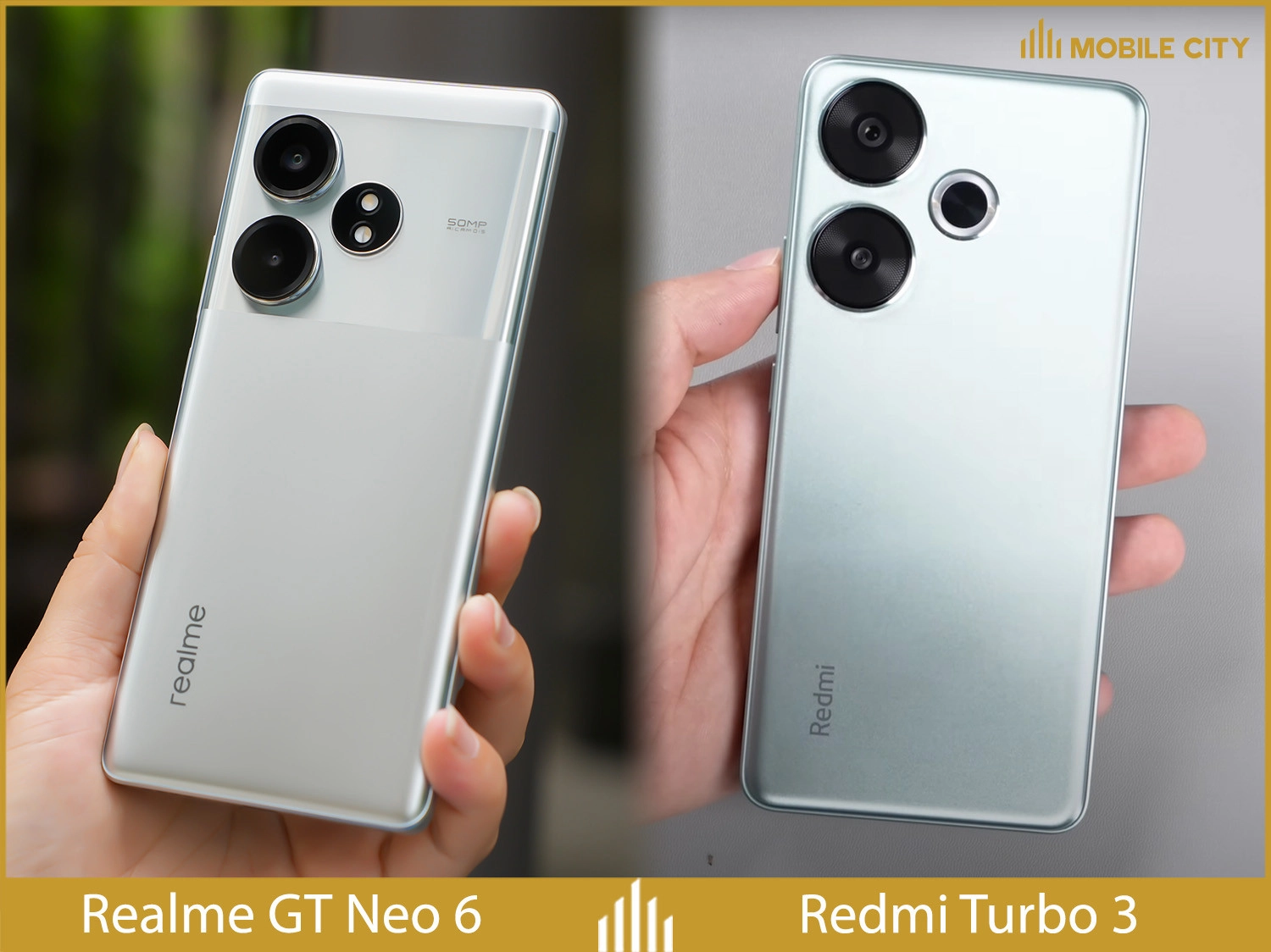 So sánh giá bán Realme GT Neo 6 vs Redmi Turbo 3