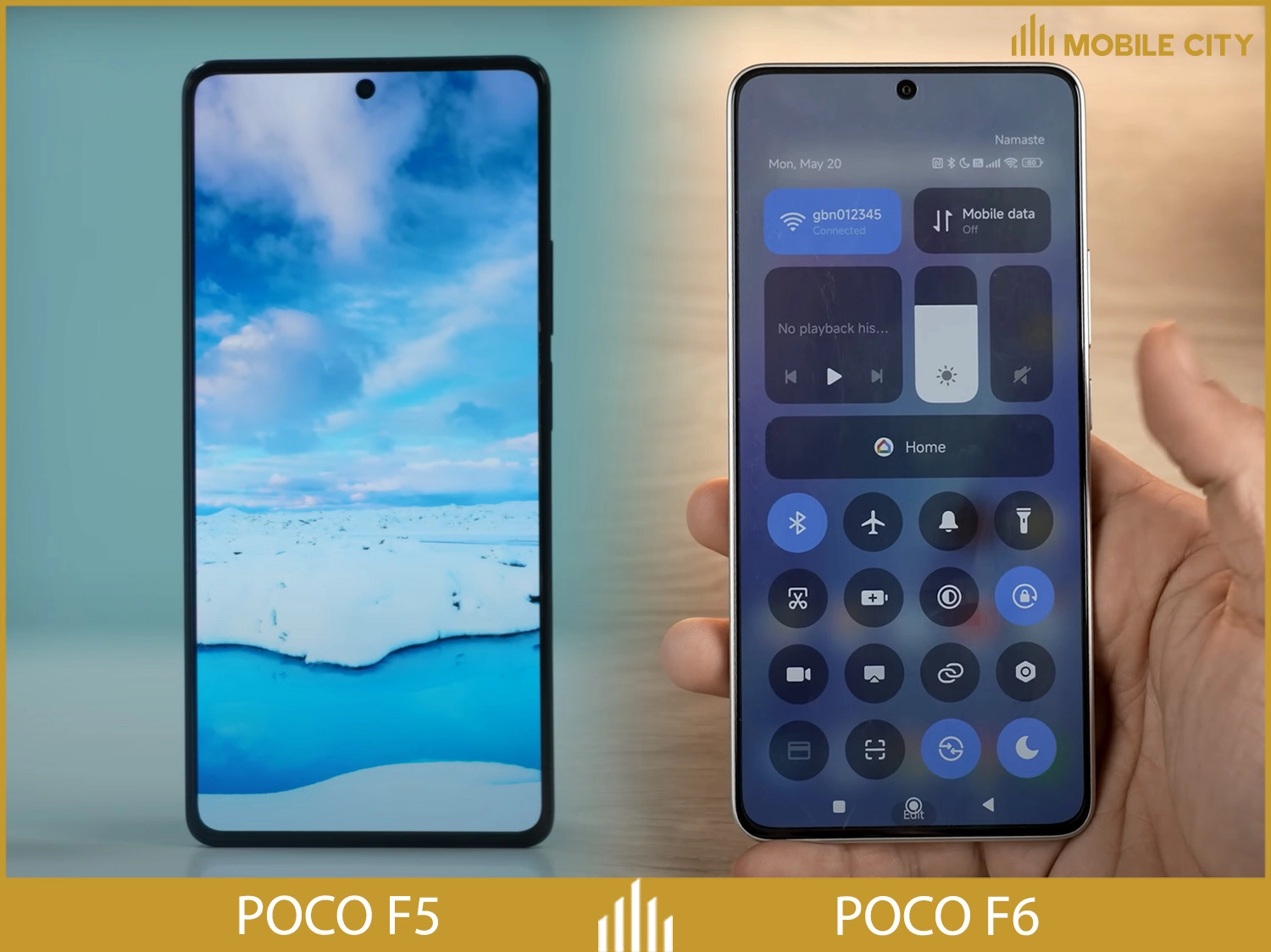 So sánh màn hình POCO F6 vs POCO F5