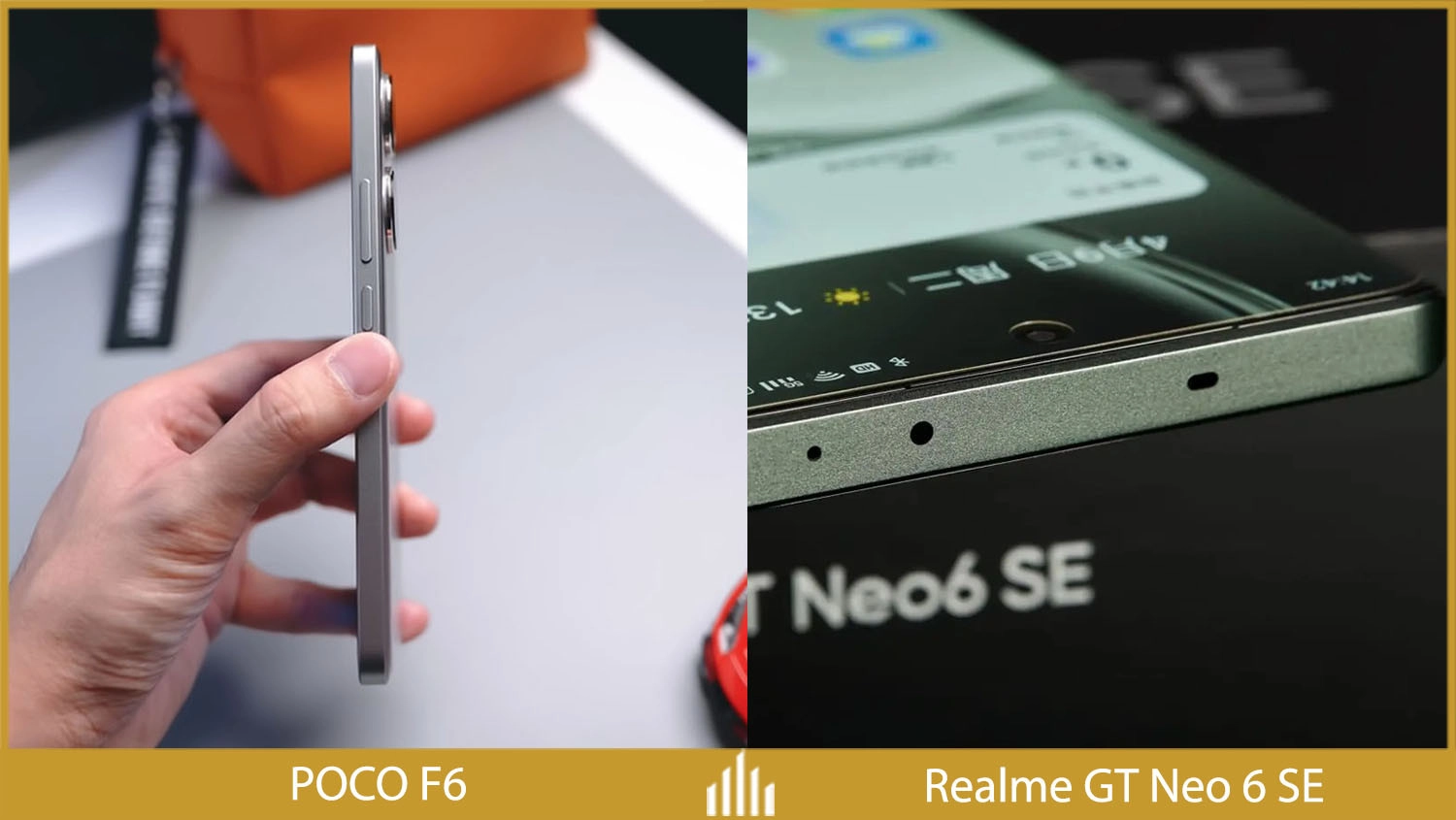 So sánh Xiaomi POCO F6 vs Realme GT Neo 6 SE: Pin và sạc