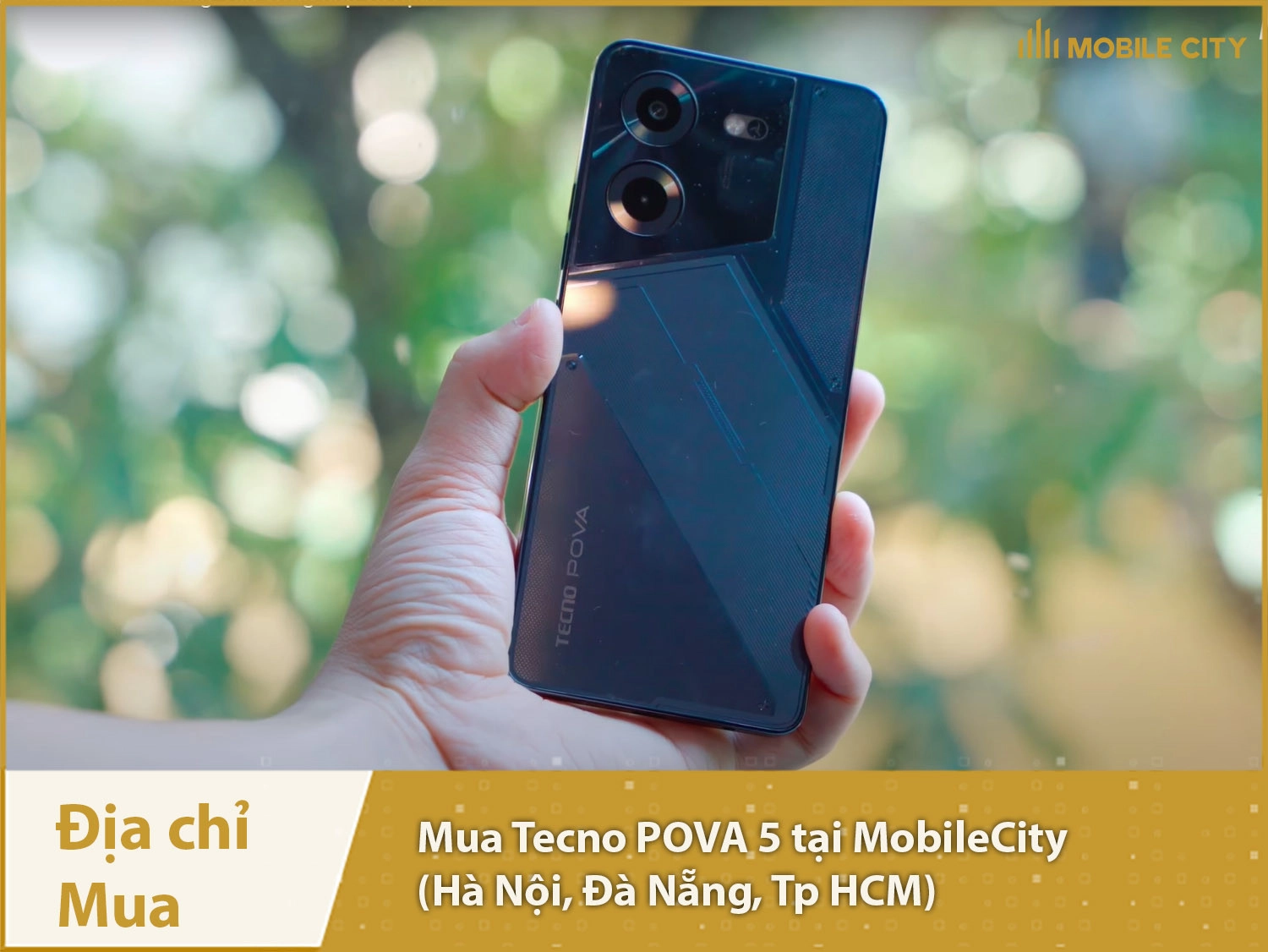 Mua Tecno POVA 5 Chính hãng Cũ tại MobileCity