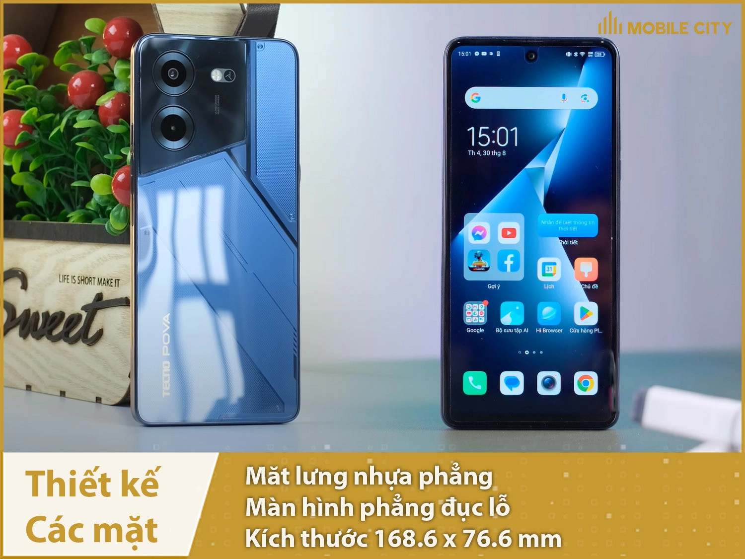 Tecno POVA 5 Chính hãng Cũ đẹp 99,9%