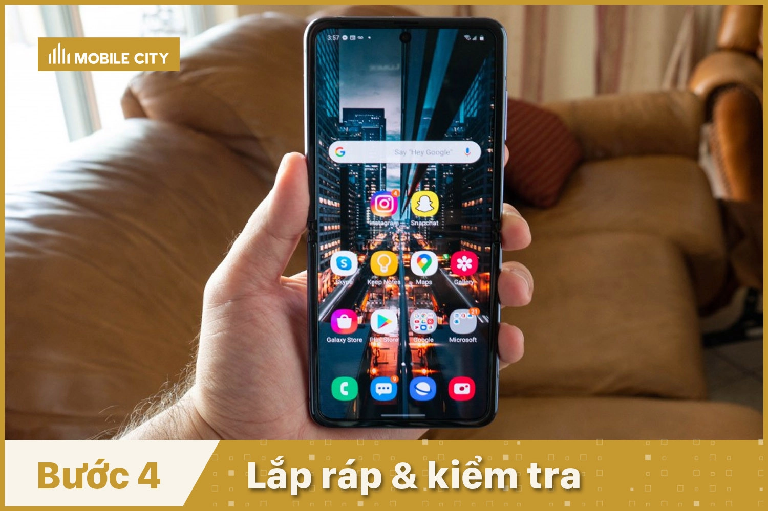 Lắp ráp và kiểm tra