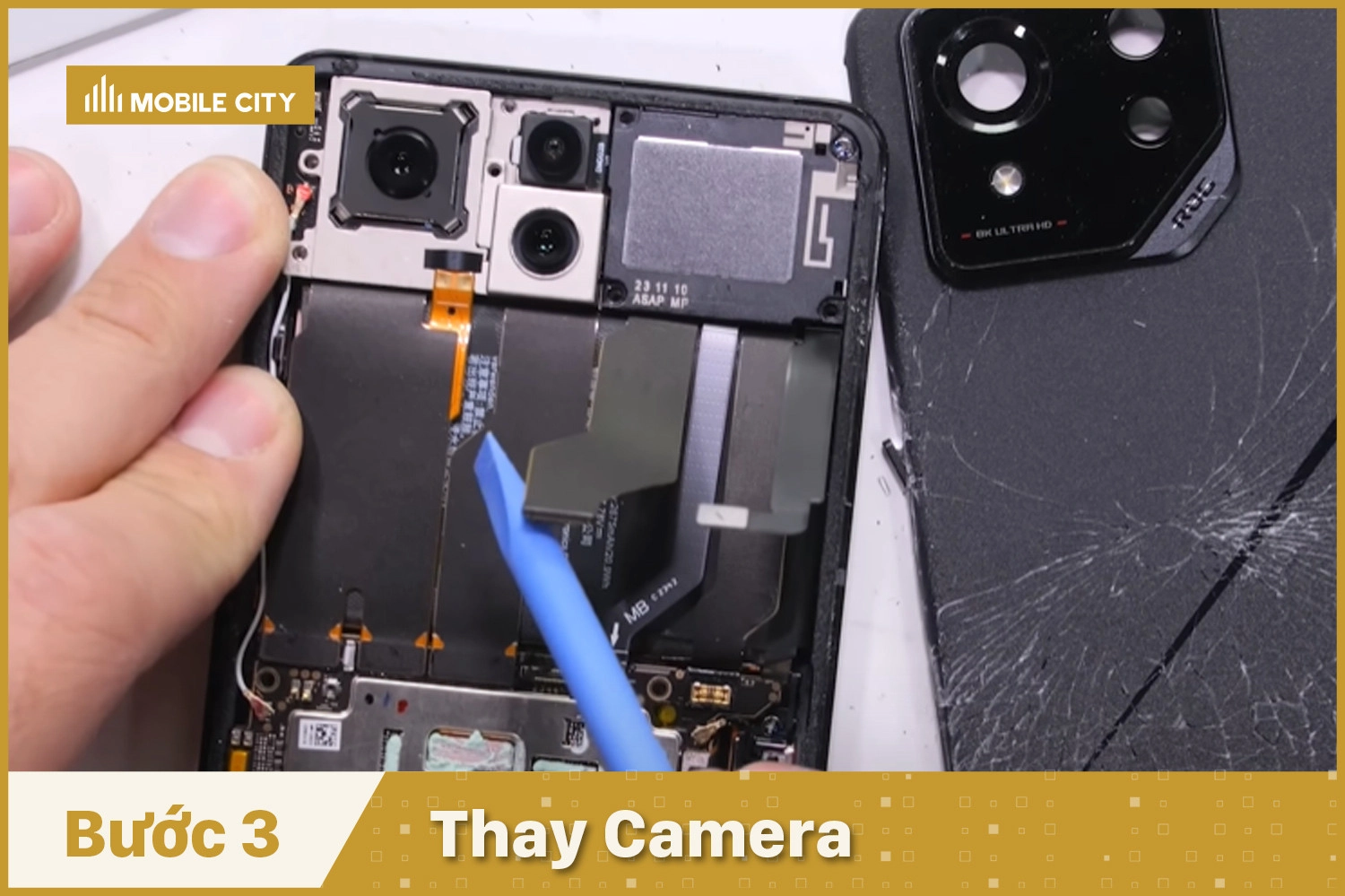 Thay Camera trước, sau Asus ROG Phone 8 Pro, Thay Camera