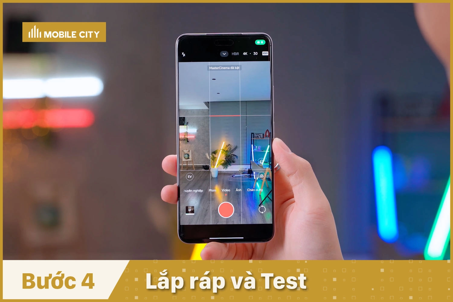 Thay Camera Xiaomi CIVI 4 Pro, lắp ráp và Test