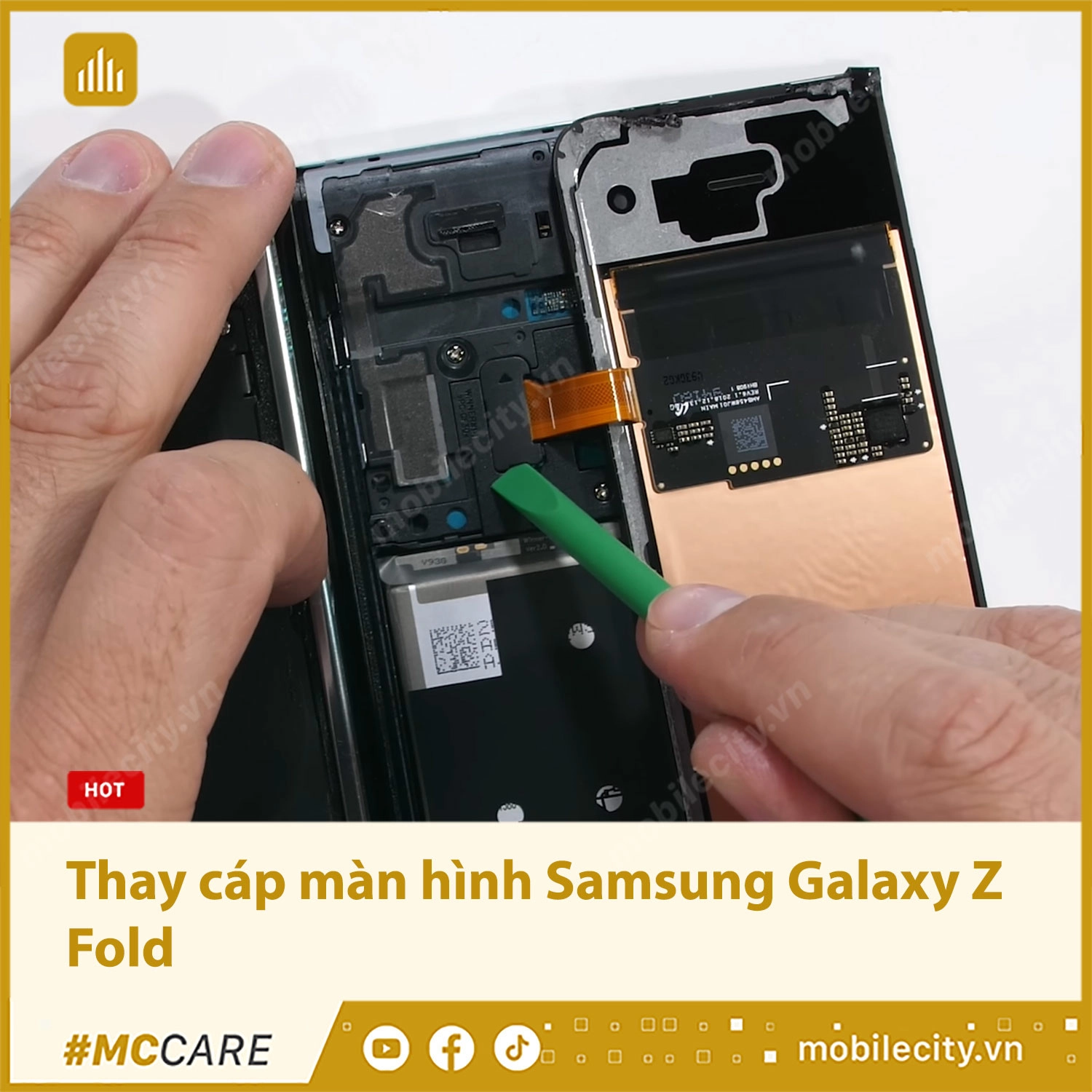 Thay cáp màn hình Samsung Galaxy Z Fold