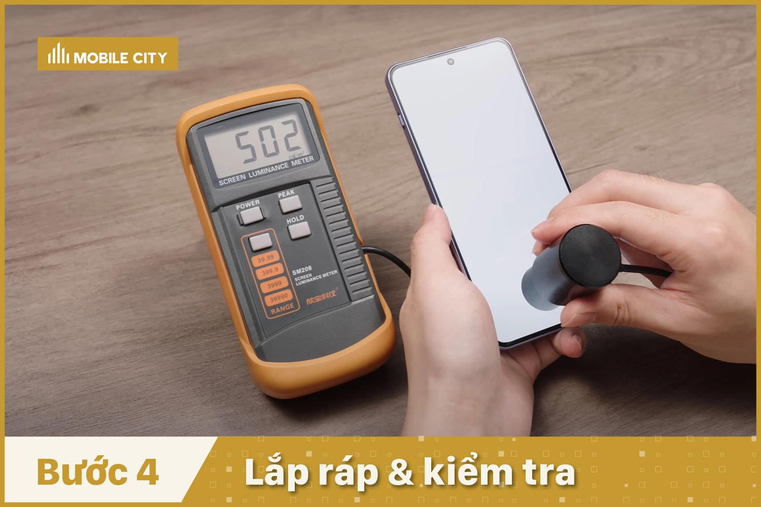 Lắp ráp và kiểm tra