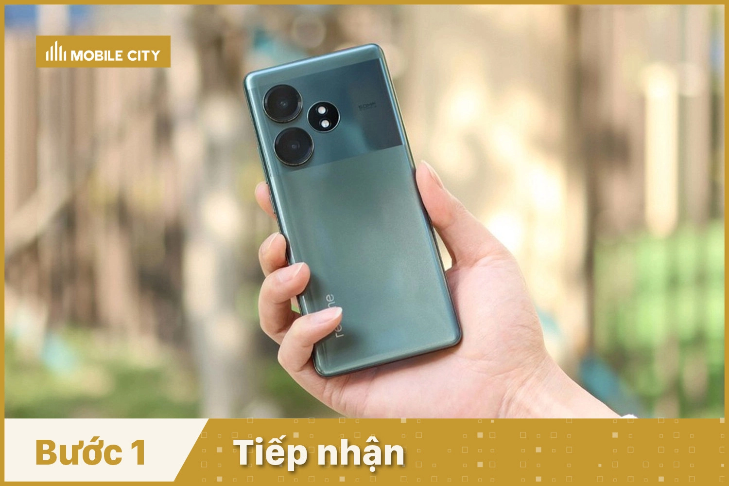 Thay IC nguồn, sửa nguồn Realme GT Neo 6, Tiếp nhận