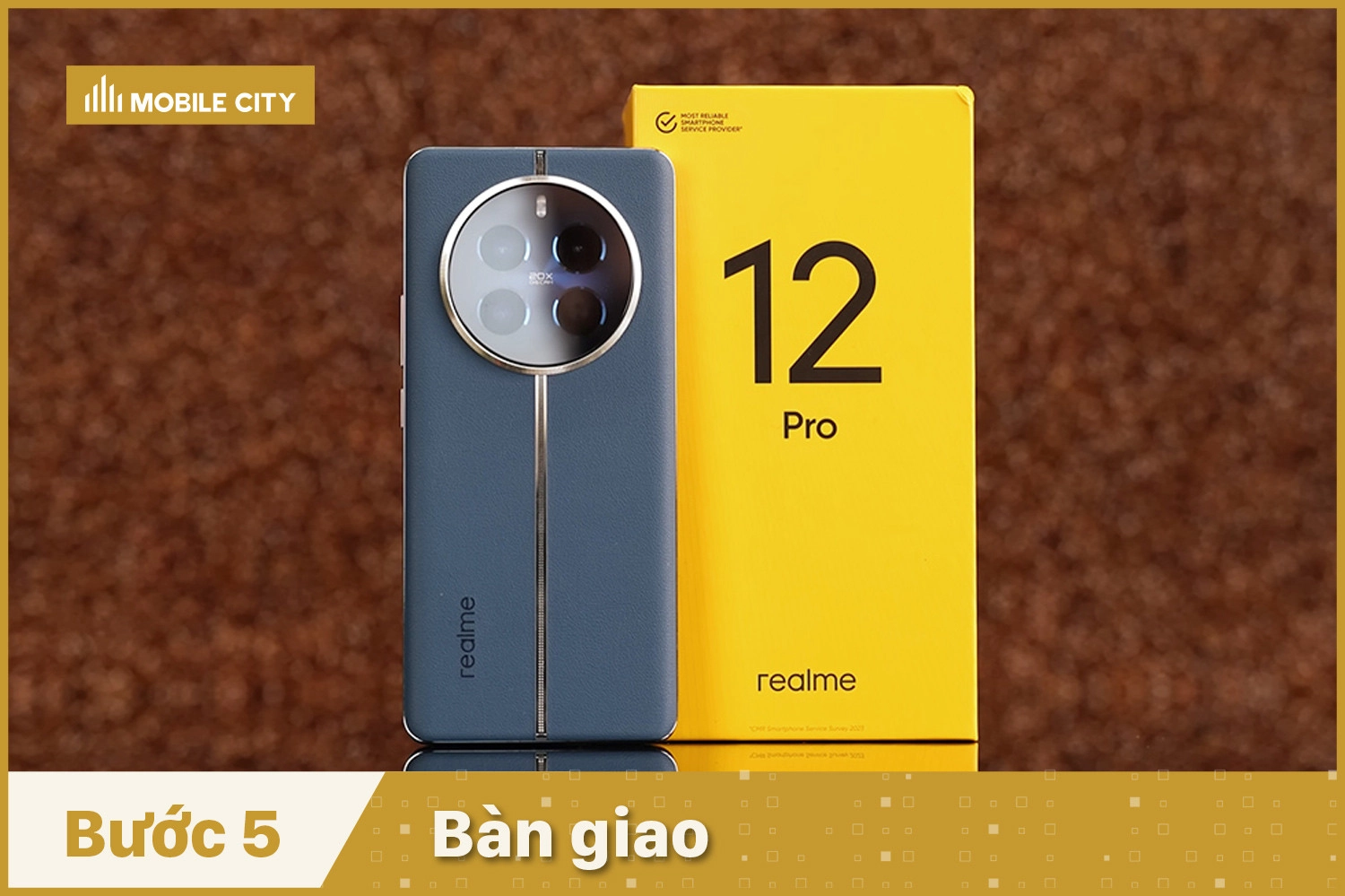 Thay kính lưng, thay mặt kính sau Realme 12 Pro, Bàn giao