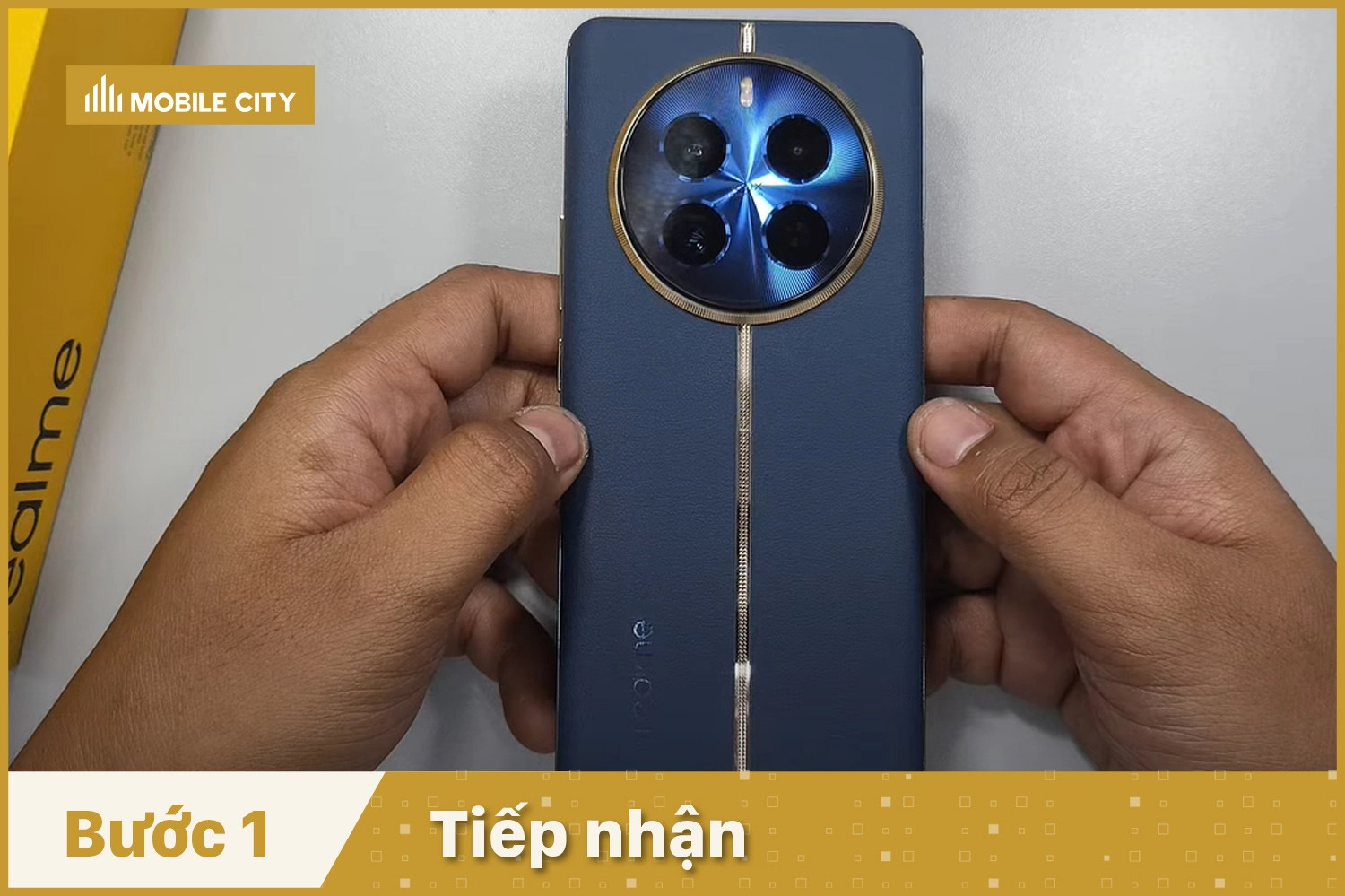 Thay kính lưng, thay mặt kính sau Realme 12 Pro, Tiếp nhận