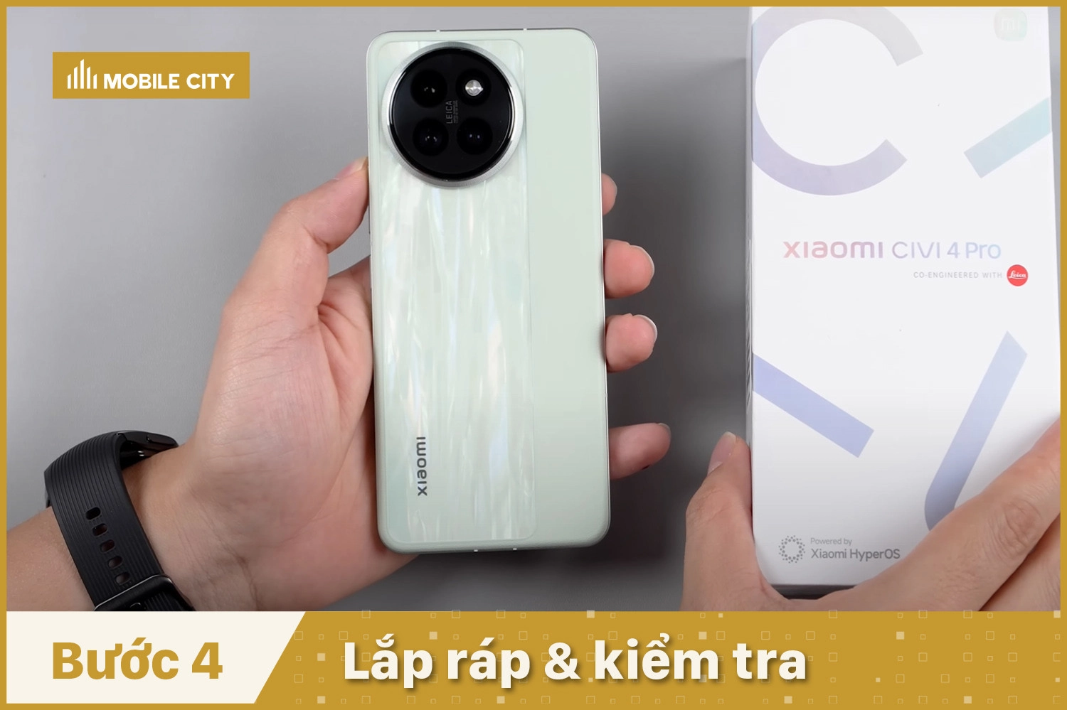 Lắp ráp và kiểm tra