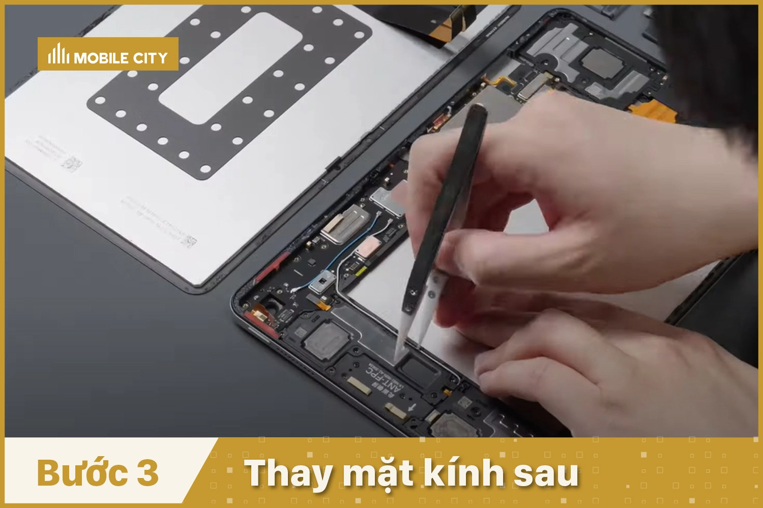 Thay kính lưng, thay mặt kính sau Xiaomi Redmi Pad Pro, Thay kính lưng