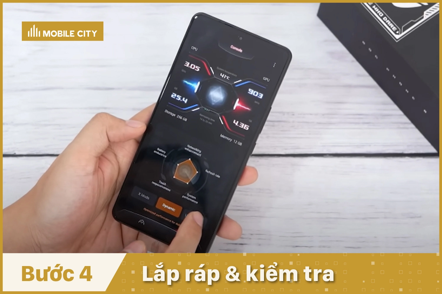 Thay màn hình Asus ROG Phone 8 Pro, Lắp ráp và Kiểm tra