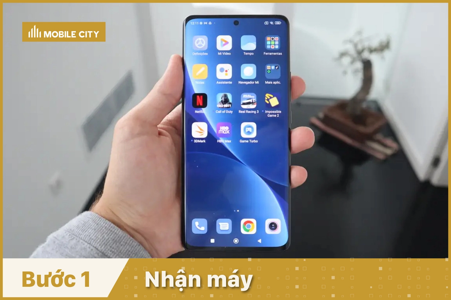 Thay màn hình Realme 12 Pro, Nhận máy