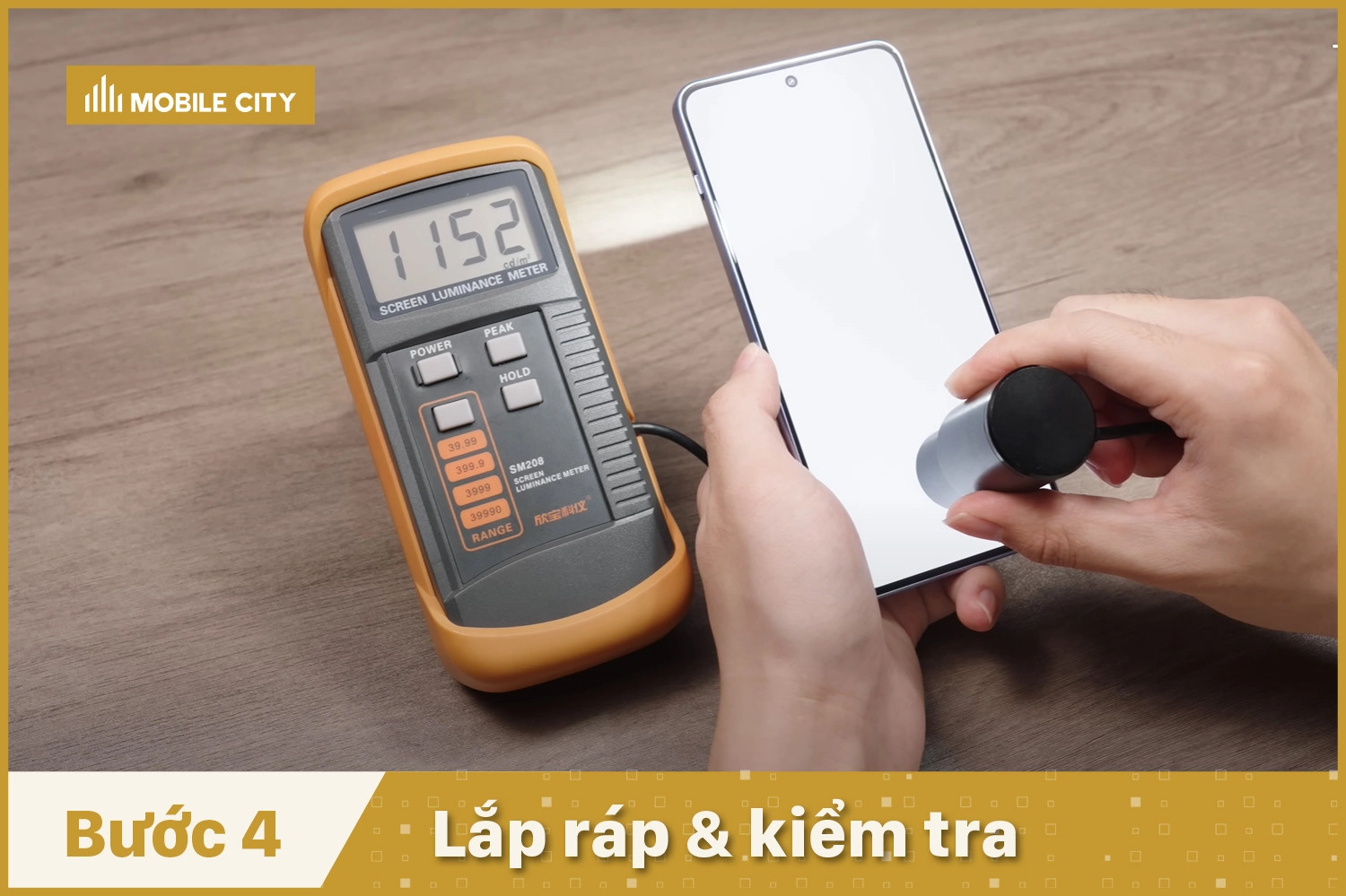 Lắp ráp và kiểm tra