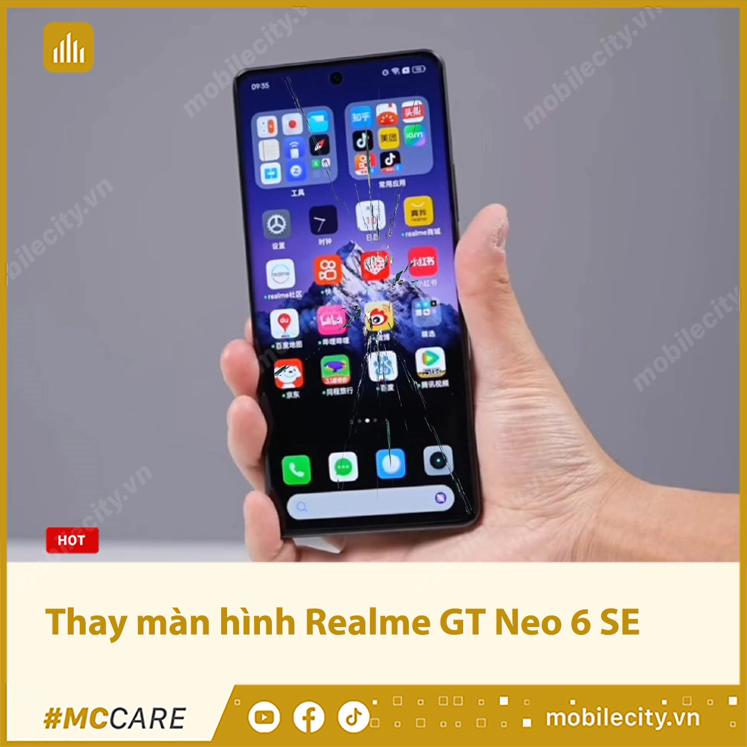 Thay màn hình Realme GT Neo 6 SE