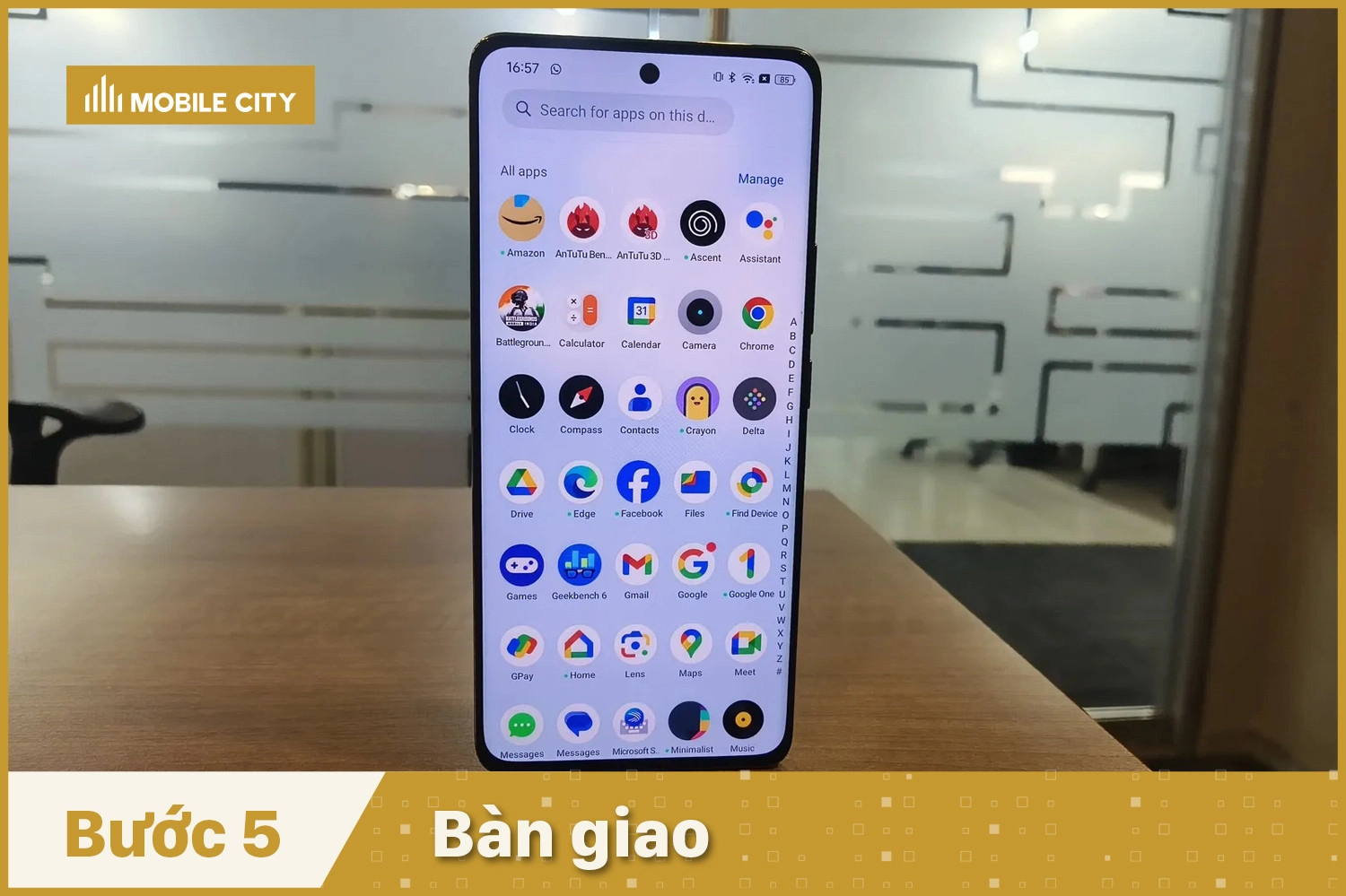  Thay mặt kính, ép kính Realme 12 Pro, Bàn giao