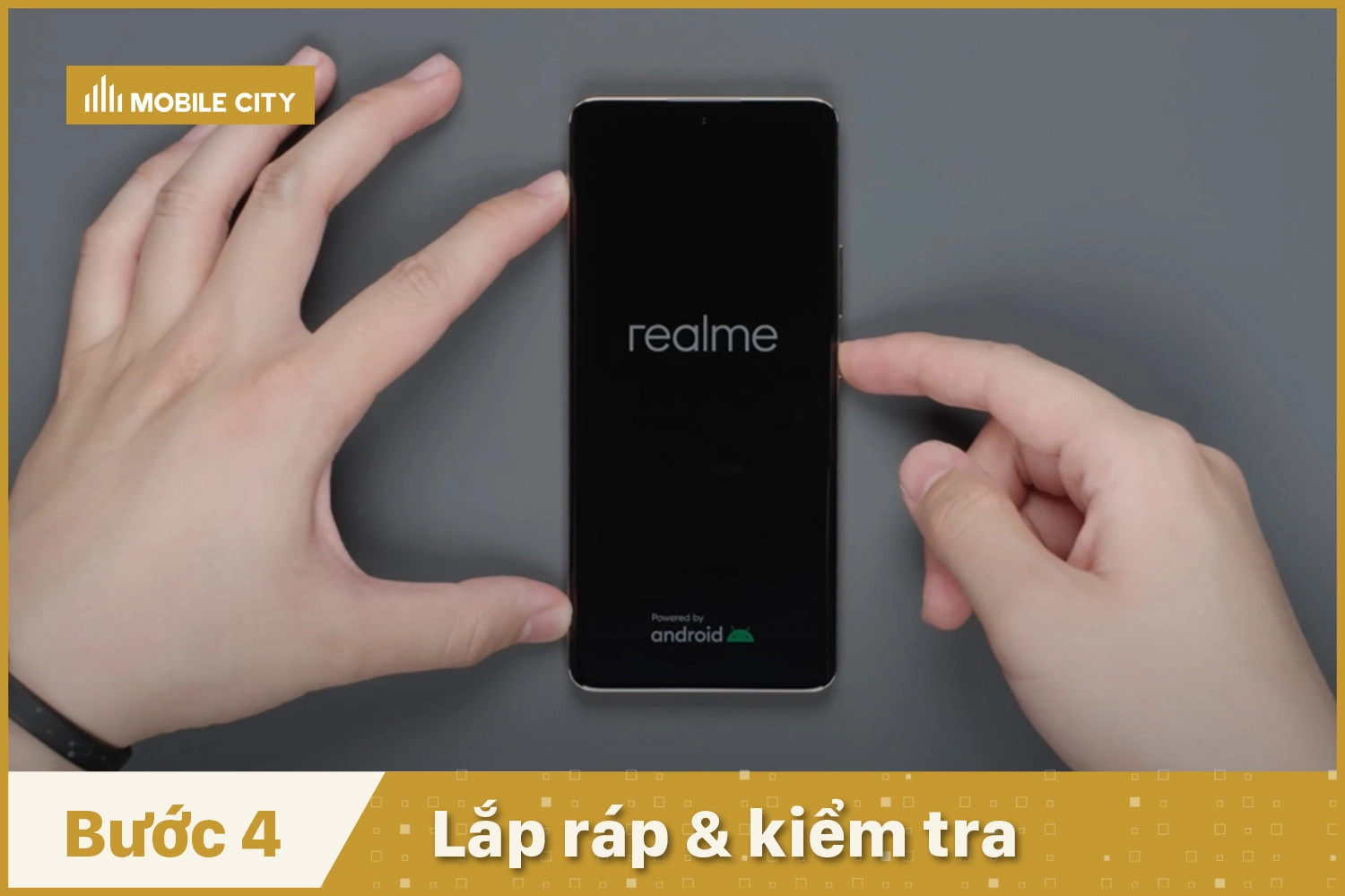 Ép kính Realme 12 Pro Plus, Lắp ráp và Kiểm tra