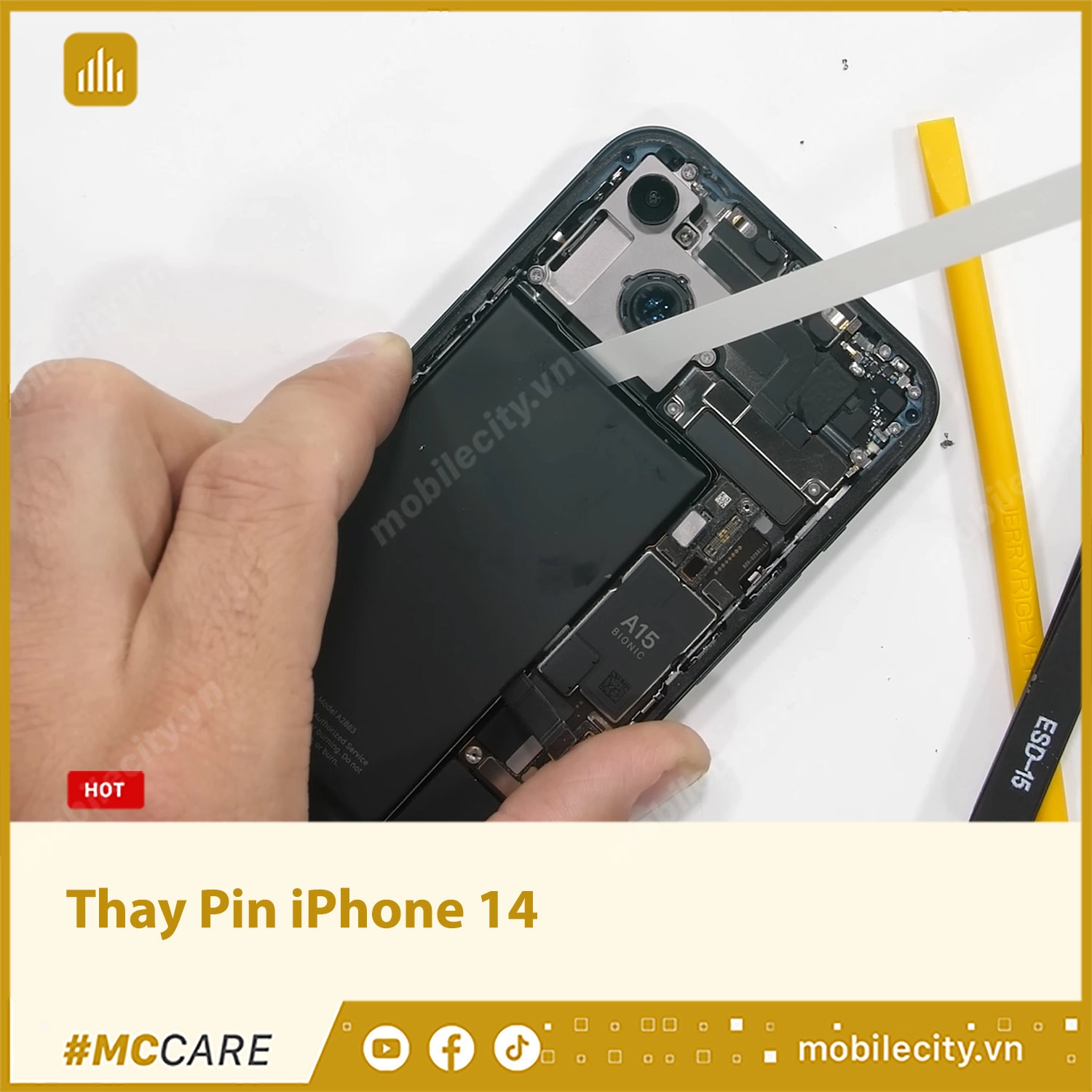 Thay Pin iPhone 14 - Chính hãng