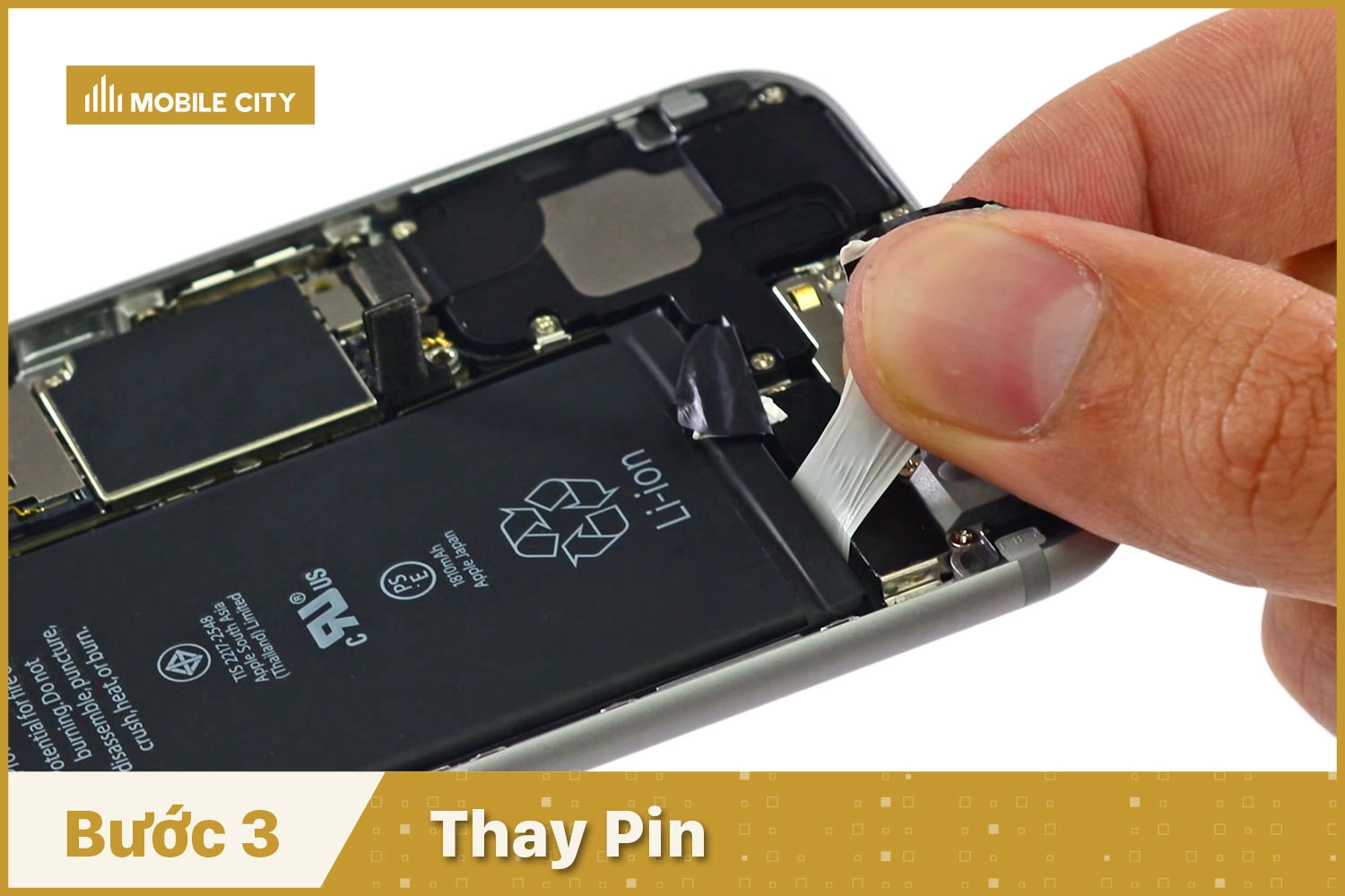 Thay Pin iPhone 6, thay Pin