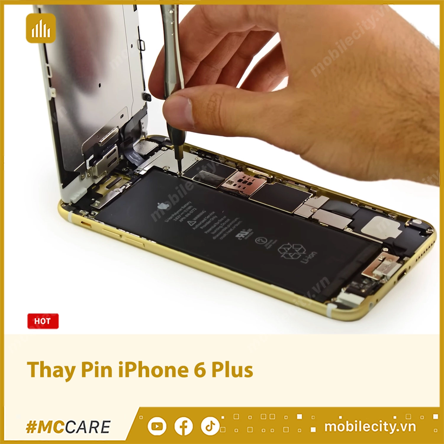 Thay Pin iPhone 6 Plus