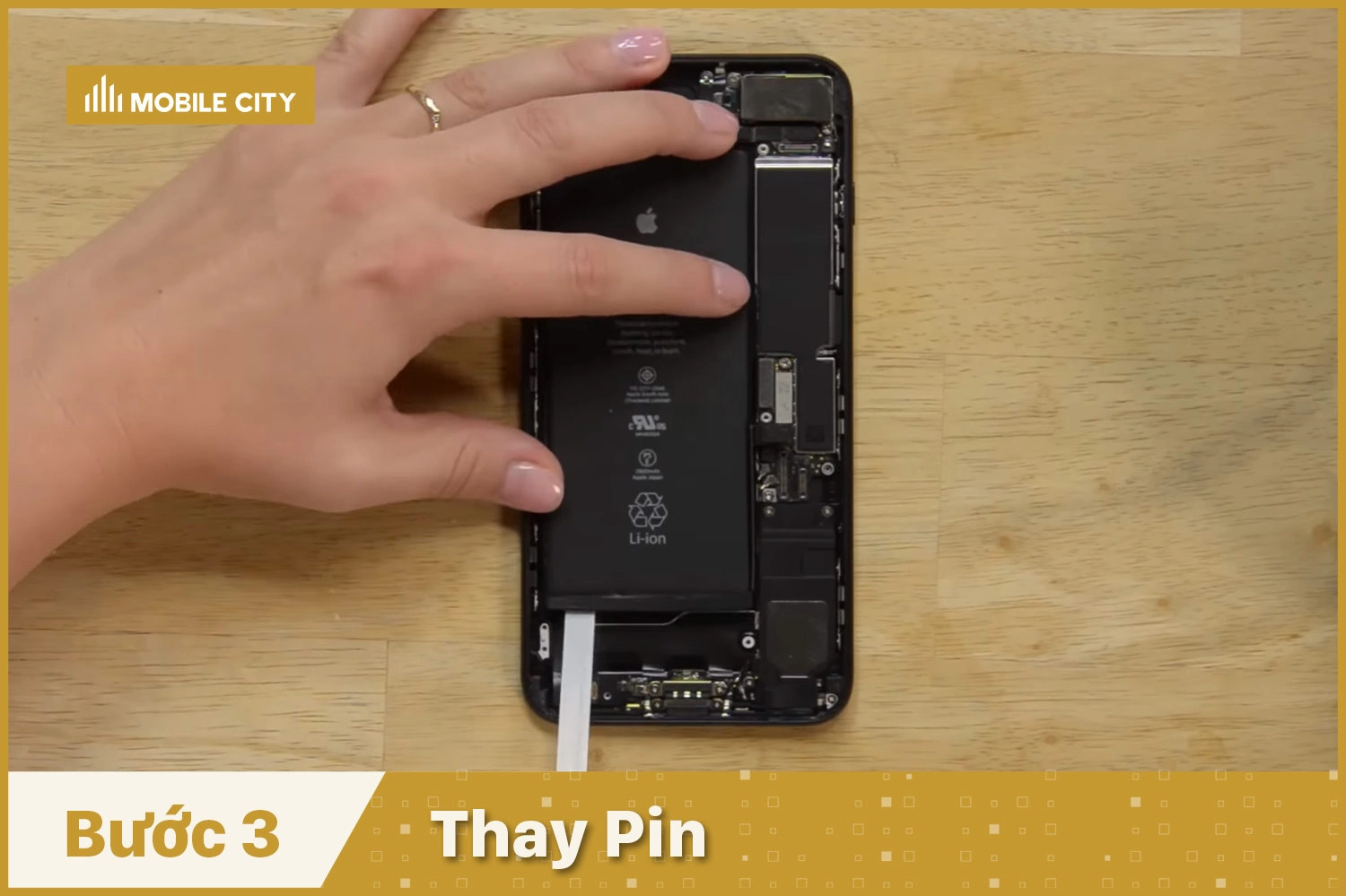 Thay Pin iPhone 7 Plus, thay Pin