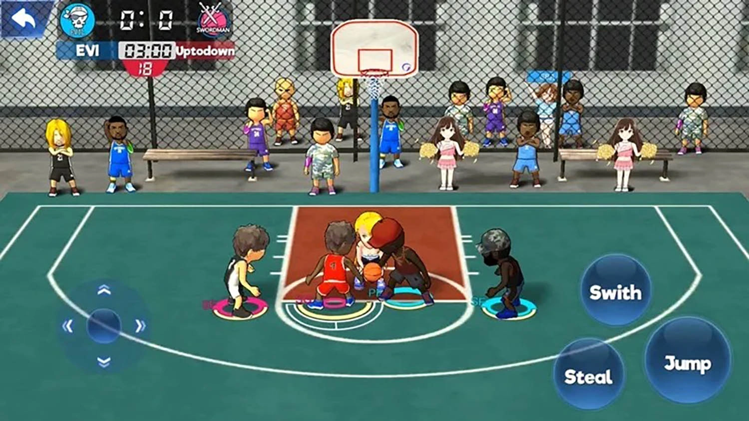 Top 12 game bóng rổ: Street Basketball Association (SBA)