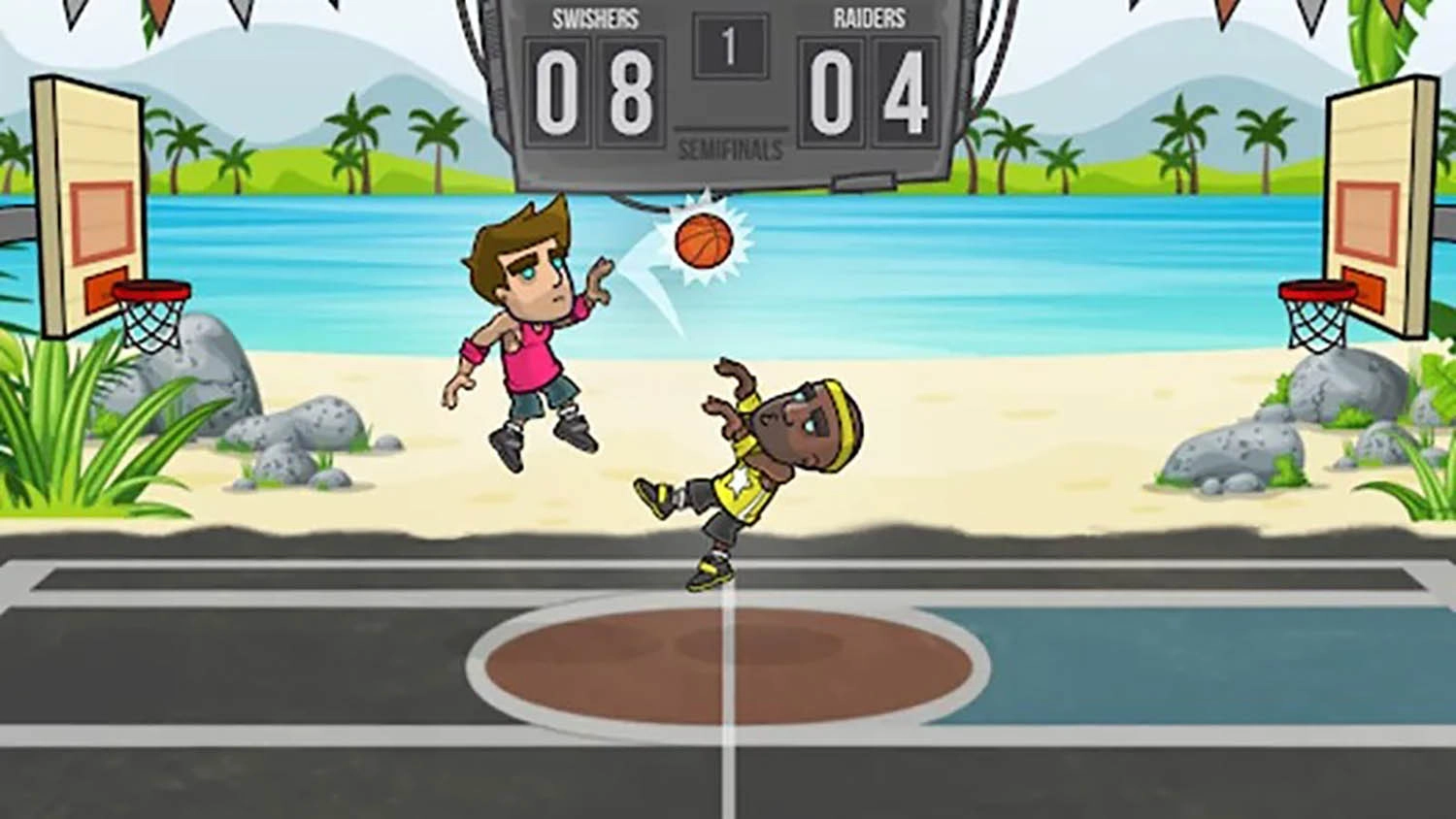 Top 12 game bóng rổ: Basketball Battle