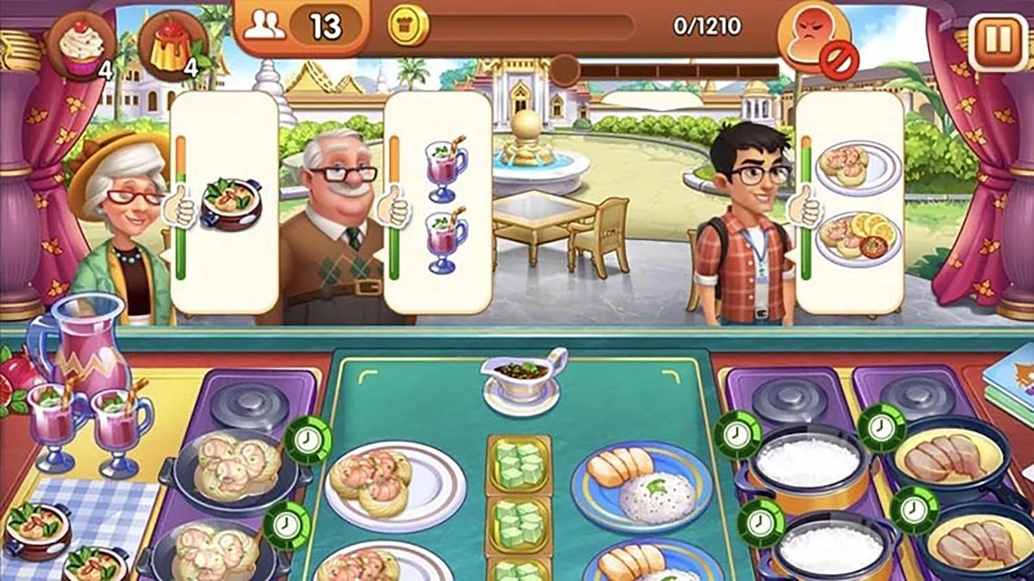 game nấu ăn: Cooking Madness