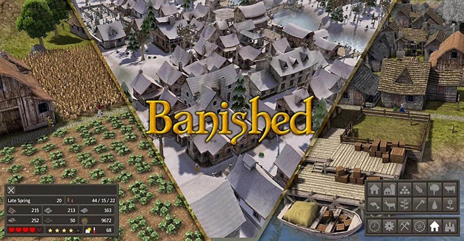 game xây nhà: Banished