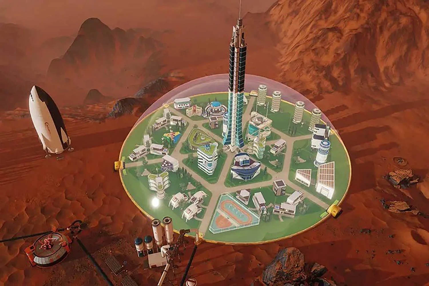 game xây nhà: Surviving Mars