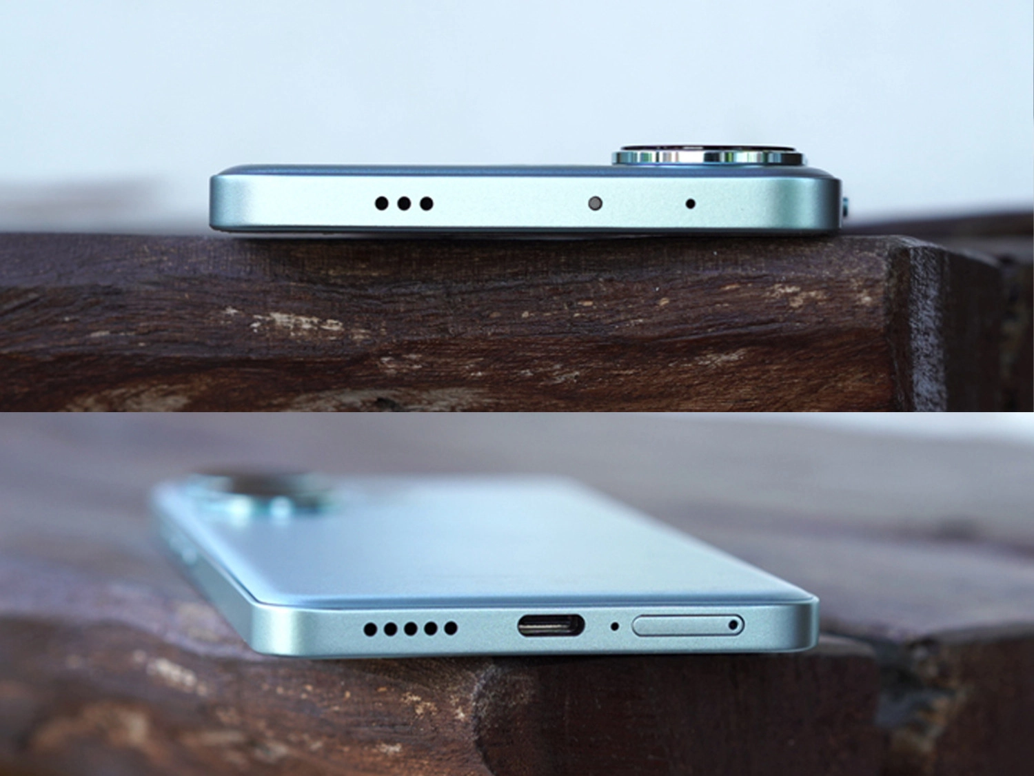 Thiết kế cạnh trên và cạnh dưới của điện thoại Xiaomi POCO F6