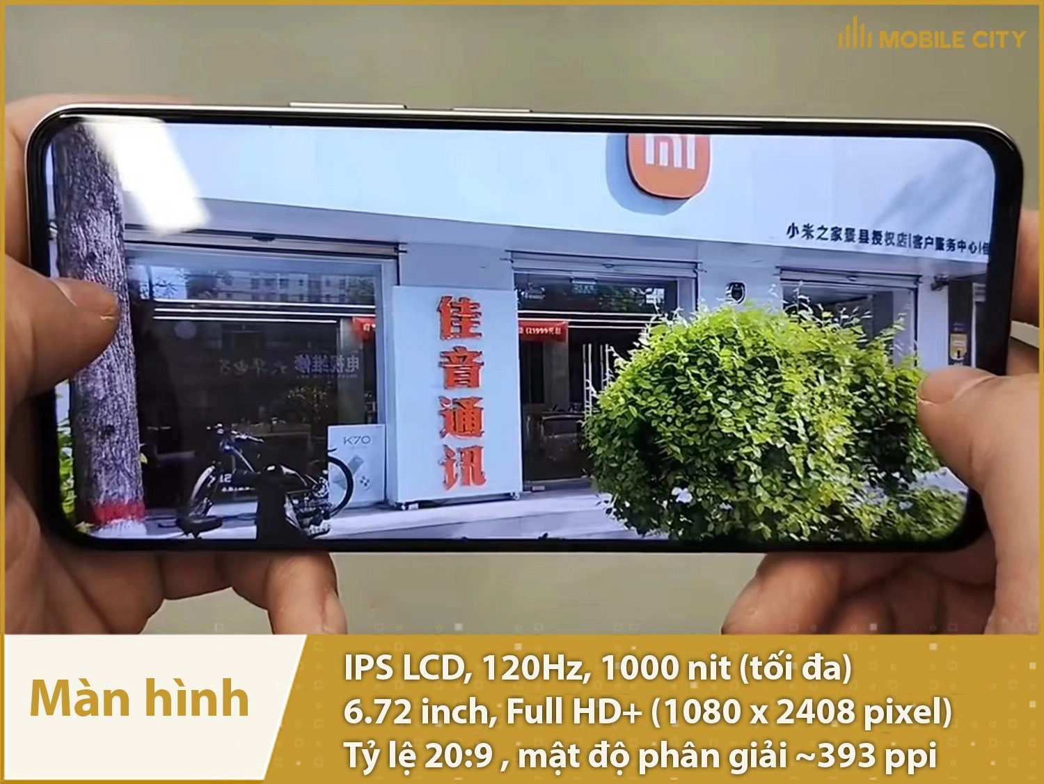 iQOO Z9x có tấm nền IPS LCD 120Hz