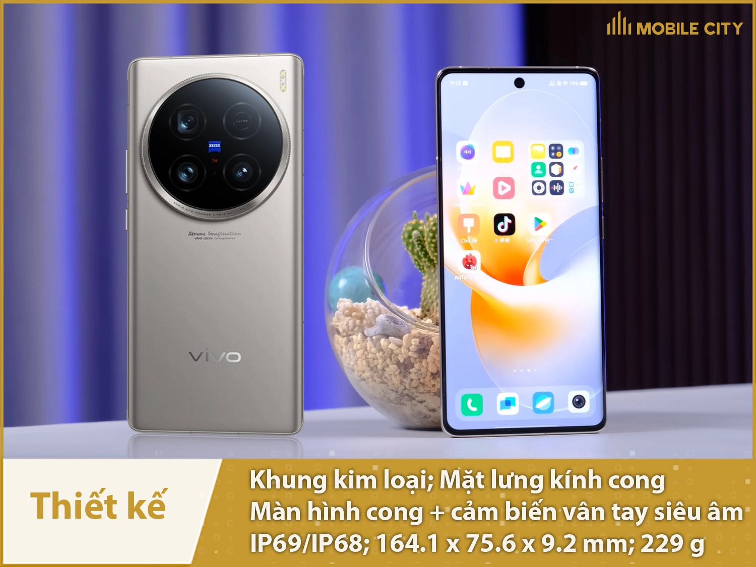 Thiết kế của Vivo X100 Ultra