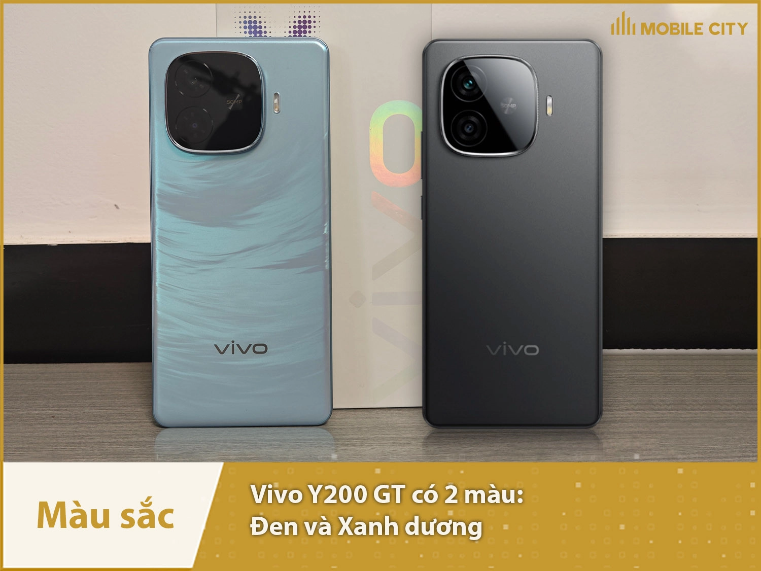 Vivo Y200 GT có 2 màu sắc