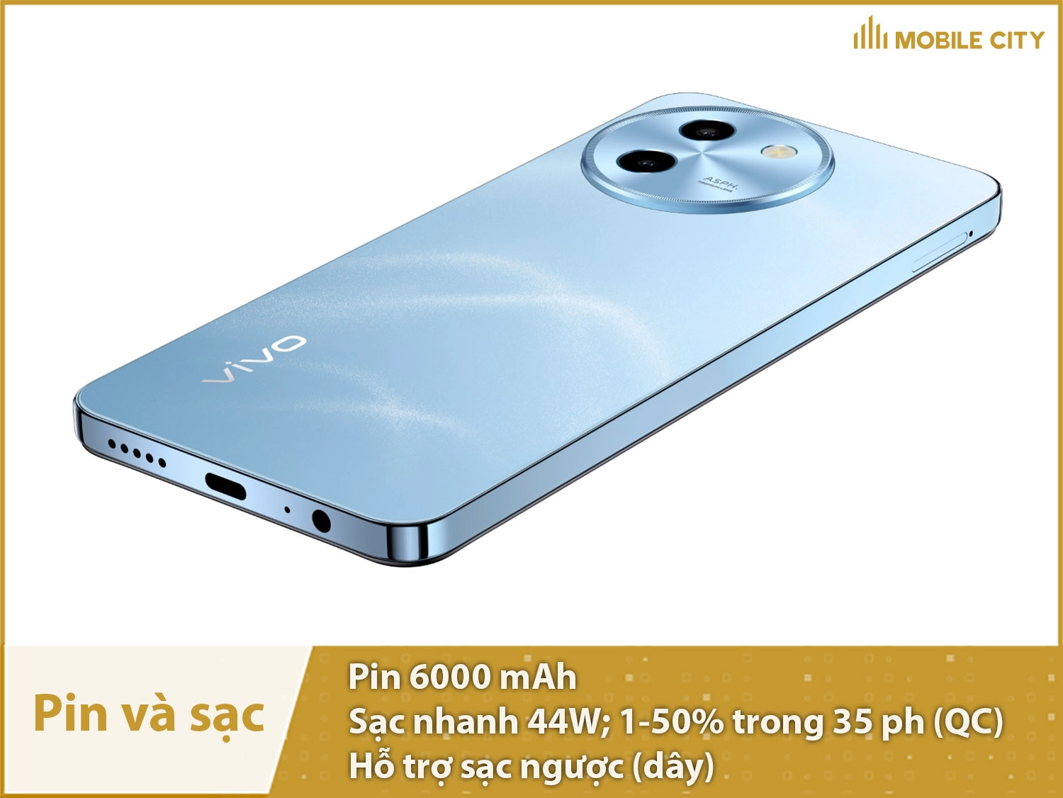 Pin khủng 6000mAh, sạc nhanh 44W