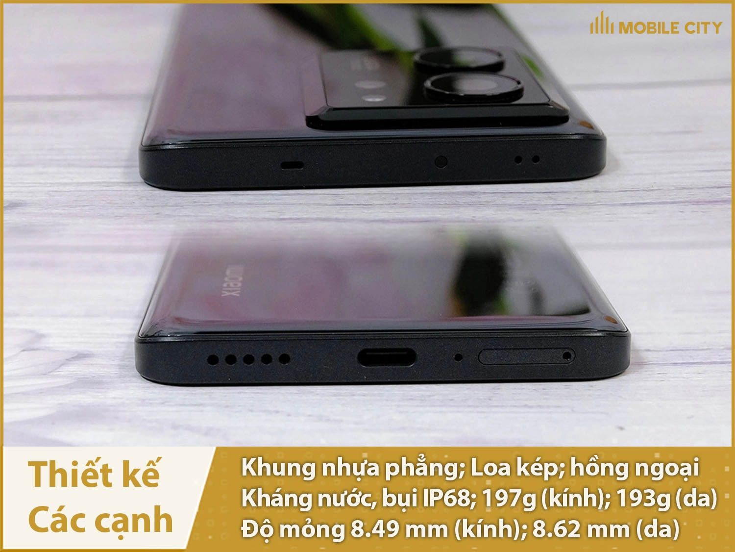 Xiaomi 13T hỗ trợ IP68, cổng hồng ngoại và loa kép