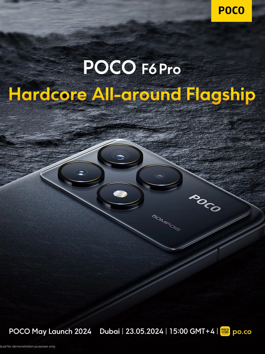 POCO F6 Pro được trang bị một hệ thống camera đa năng ở mặt sau