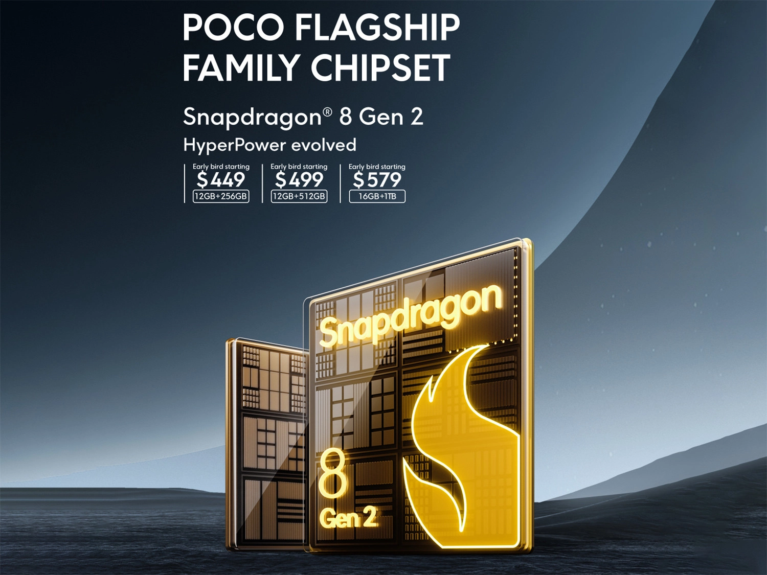 Xiaomi POCO F6, POCO F6 Pro ra mắt, vi xử lý Snapdragon 8 Gen 2