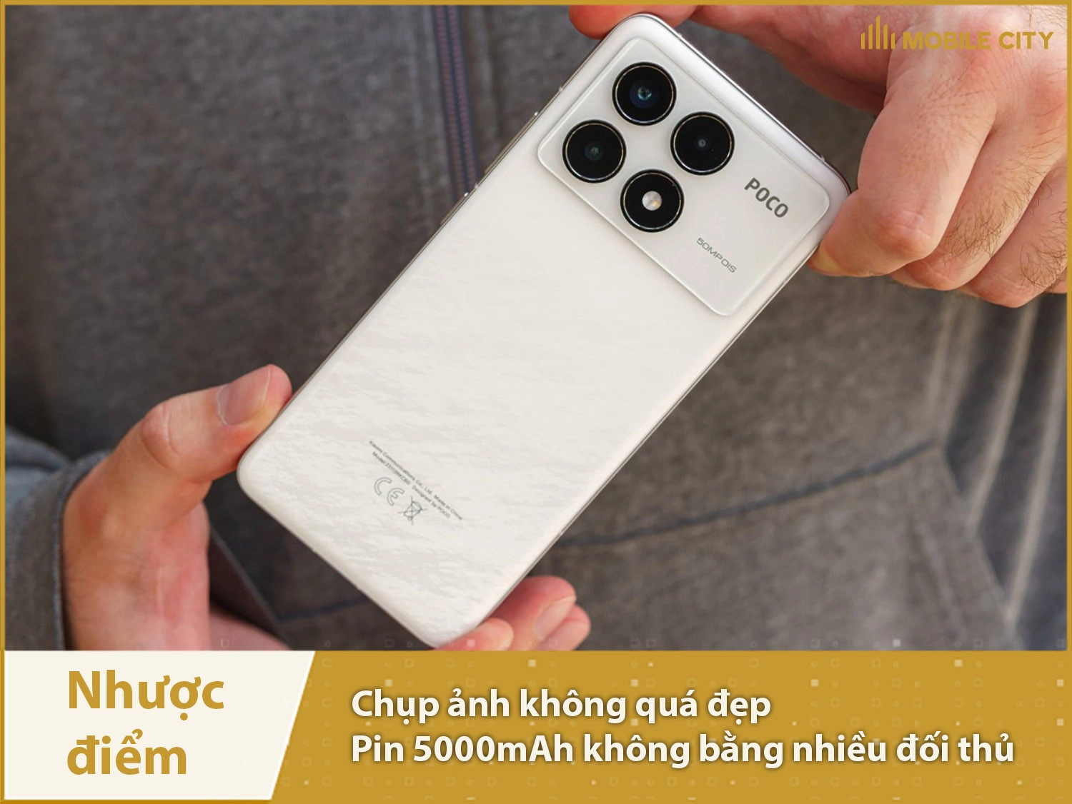 Nhược điểm của POCO F6 Pro