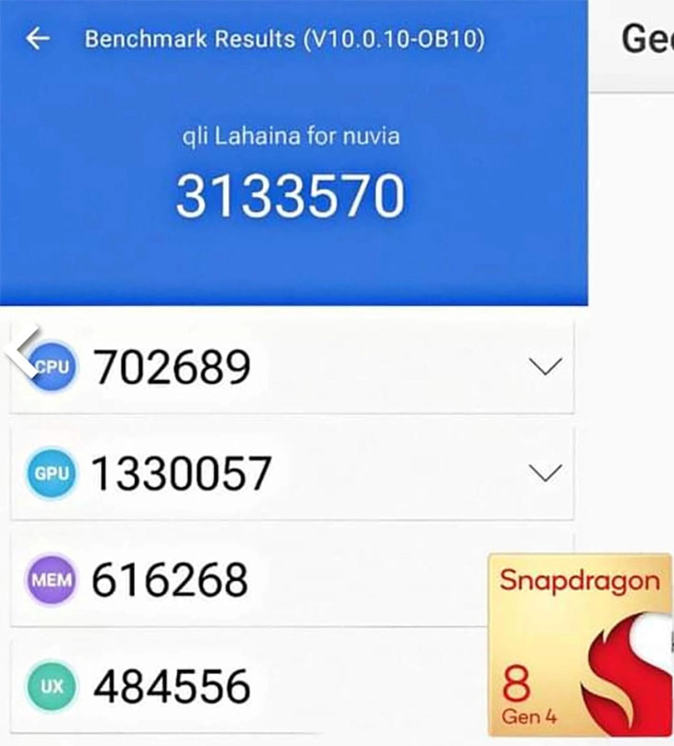 Đánh giá hiệu năng Snapdragon 8 Gen 4: Snapdragon 8 Gen 4 đã đạt được 3.133.310 điểm