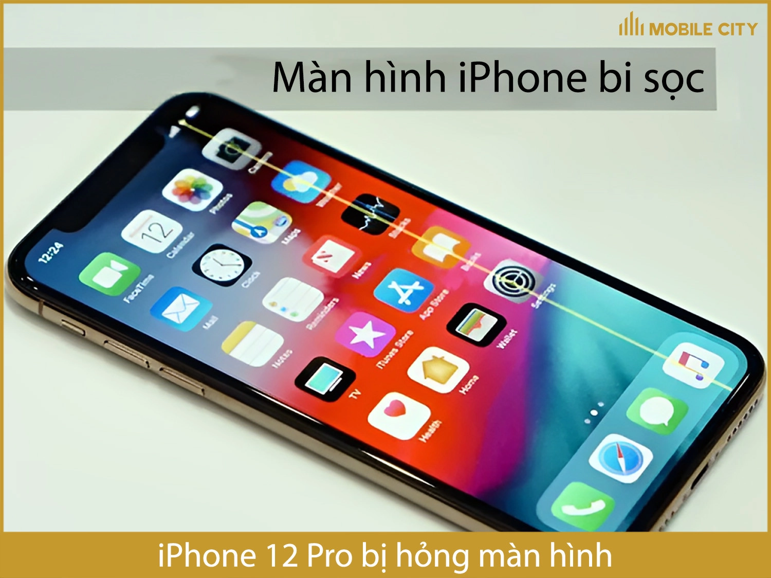 Kiểm tra màn hình iPhone 12 Pro cũ