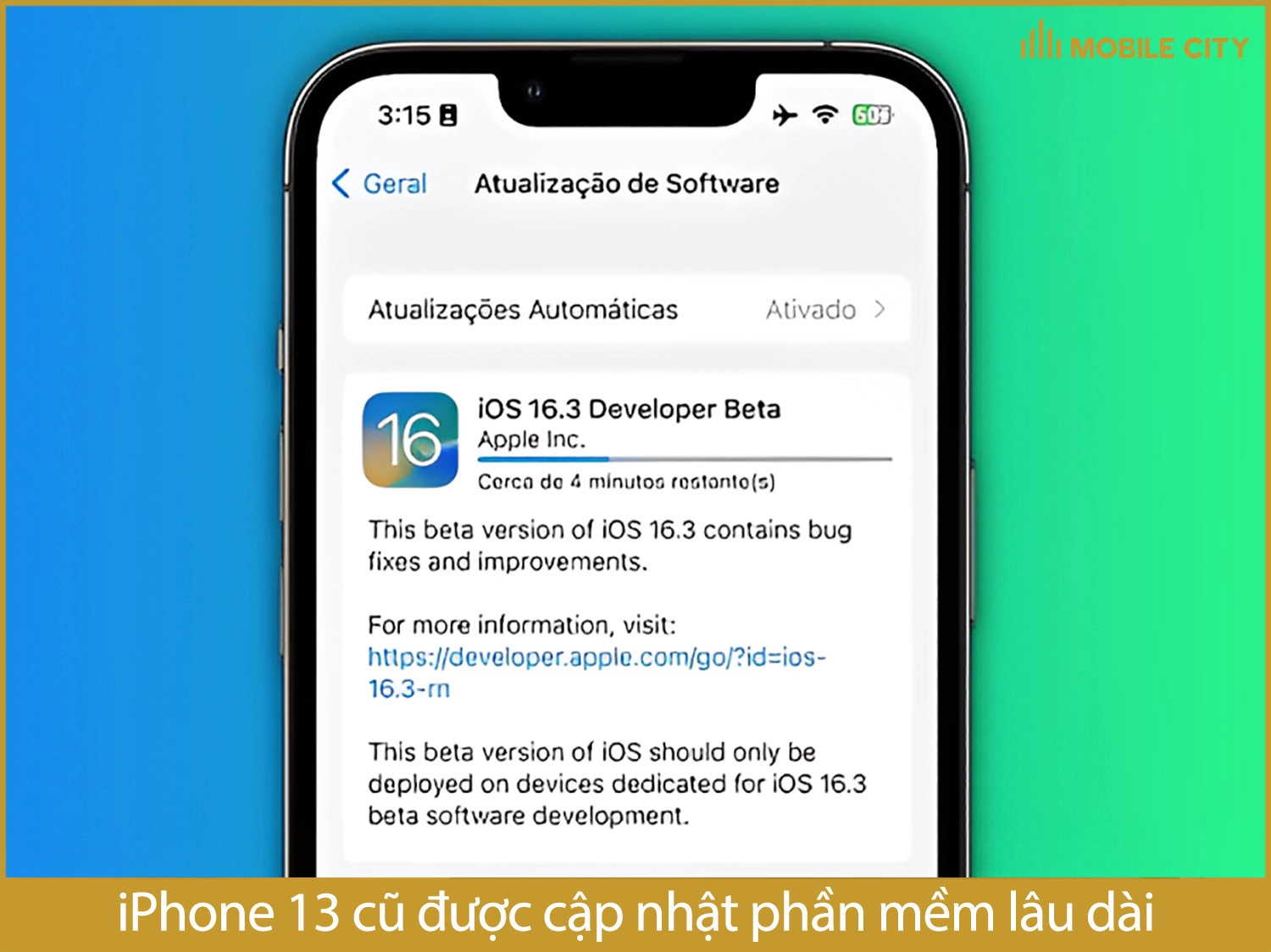 iPhone 13 cũ có còn nhận được cập nhật phần mềm lâu dài không?